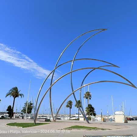 Playa de Gandia Daoiz, Vivienda Vacacional Para Familias Y Mayores De 25 Anos En El Grao De Gandia 3Ro Sin Ascensor מראה חיצוני תמונה